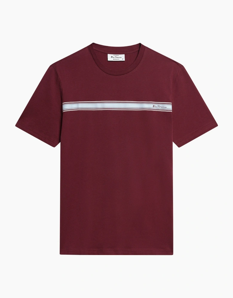 Ben Sherman Mens Core Stripe Short Sleeve T-Shirt