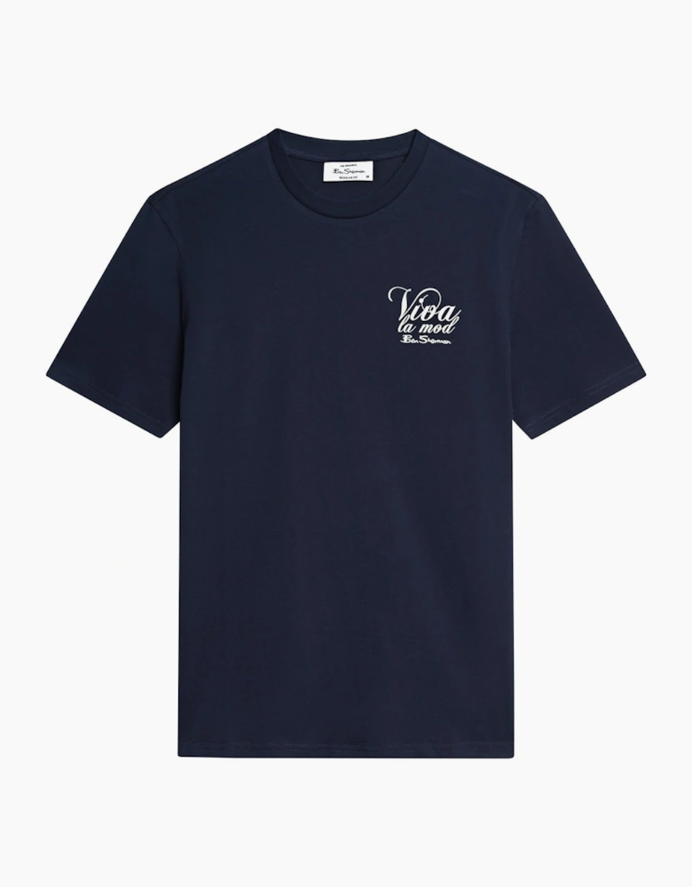 Ben Sherman Mens Viva La Mod Short Sleeve T-Shirt