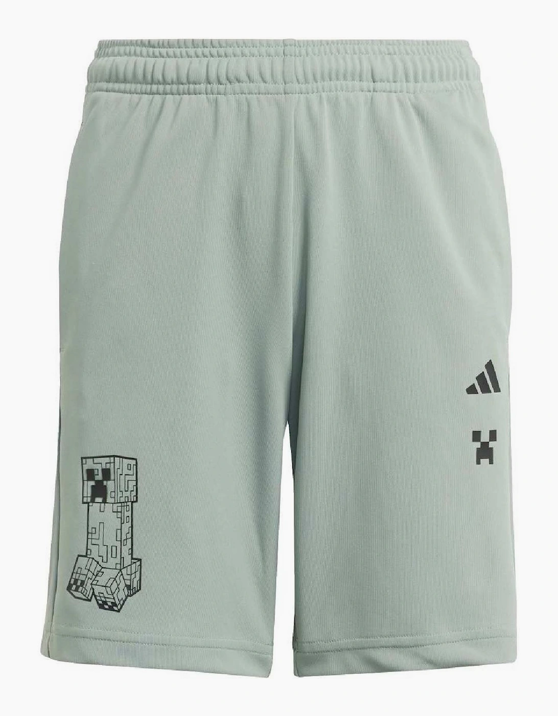 Juniors Solid Athletic Shorts with Elasticated Waistband