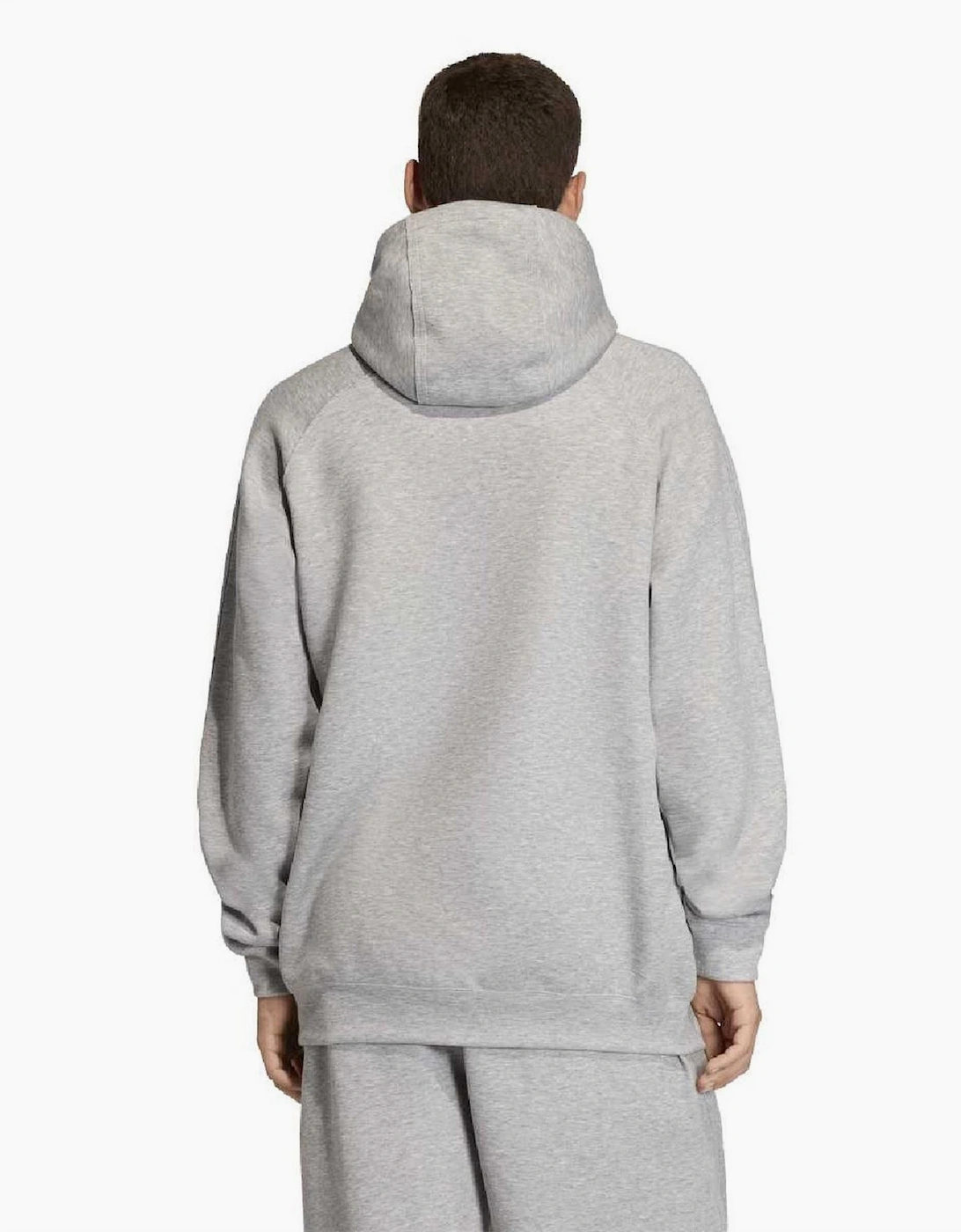 Kangaroo Pocket Raglan Sleeve Relaxed Fit Hoodie