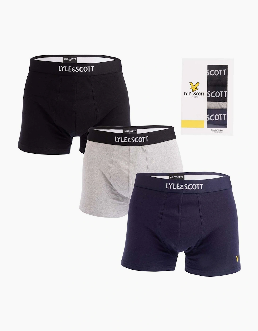 3 Pack Boxer Shorts