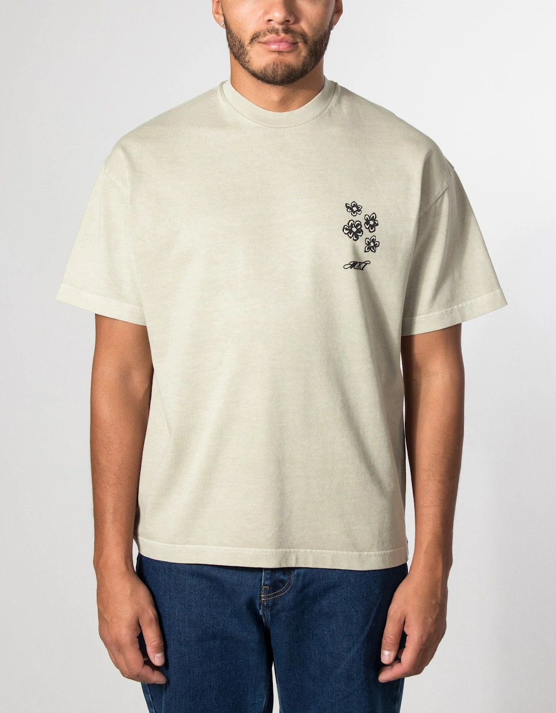 Box Fit Hibiscus T-Shirt