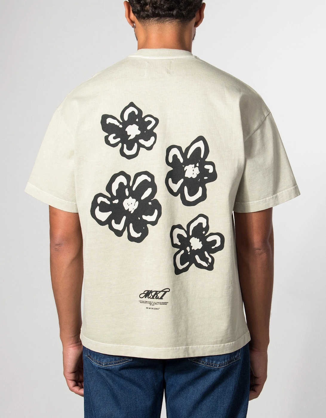 Box Fit Hibiscus T-Shirt