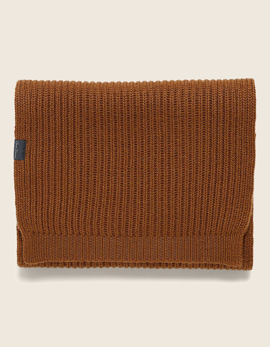 Oliver Sweeney Wool Blend Ribbed Scarf