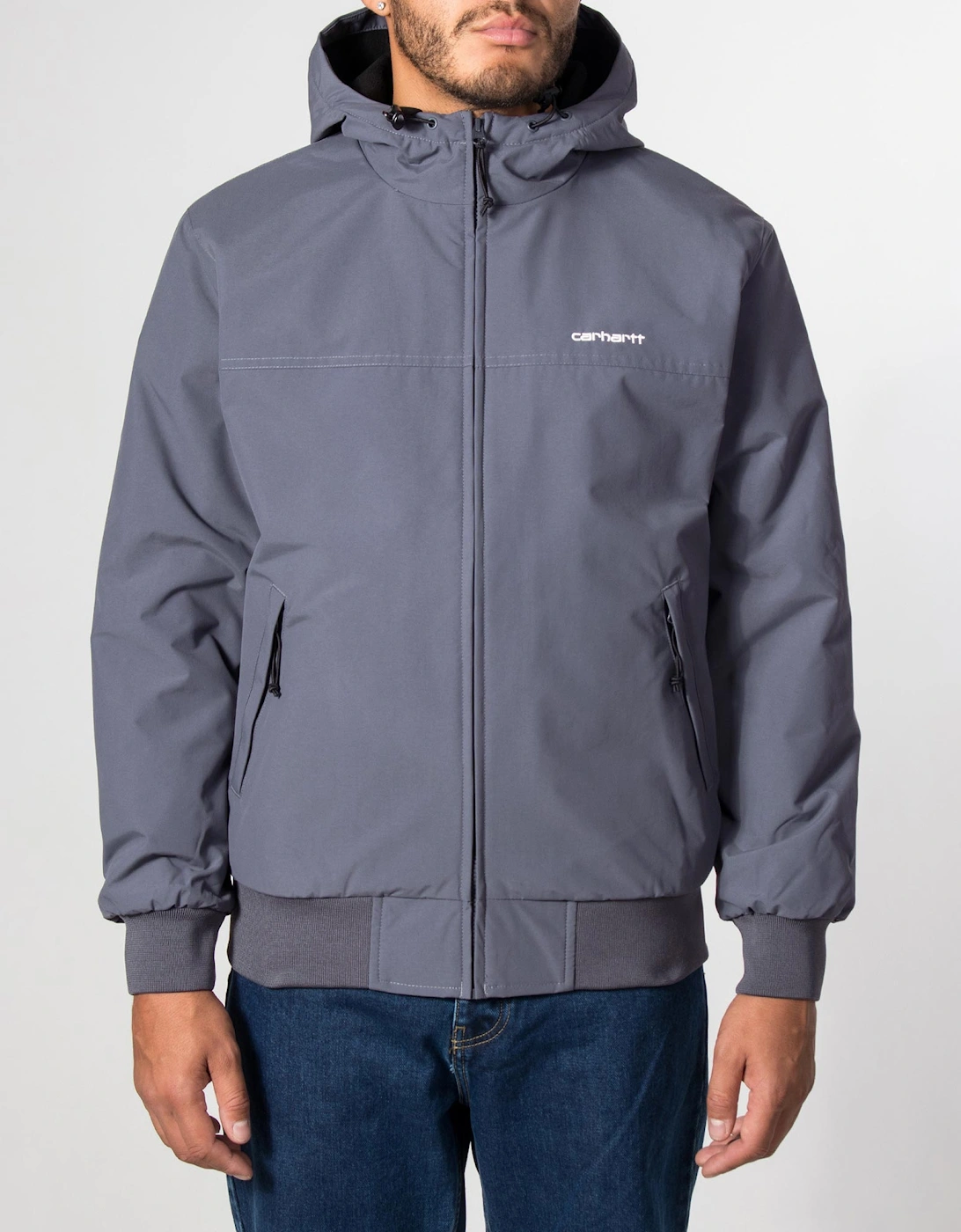 Regular Fit Hooded Sail Jacket