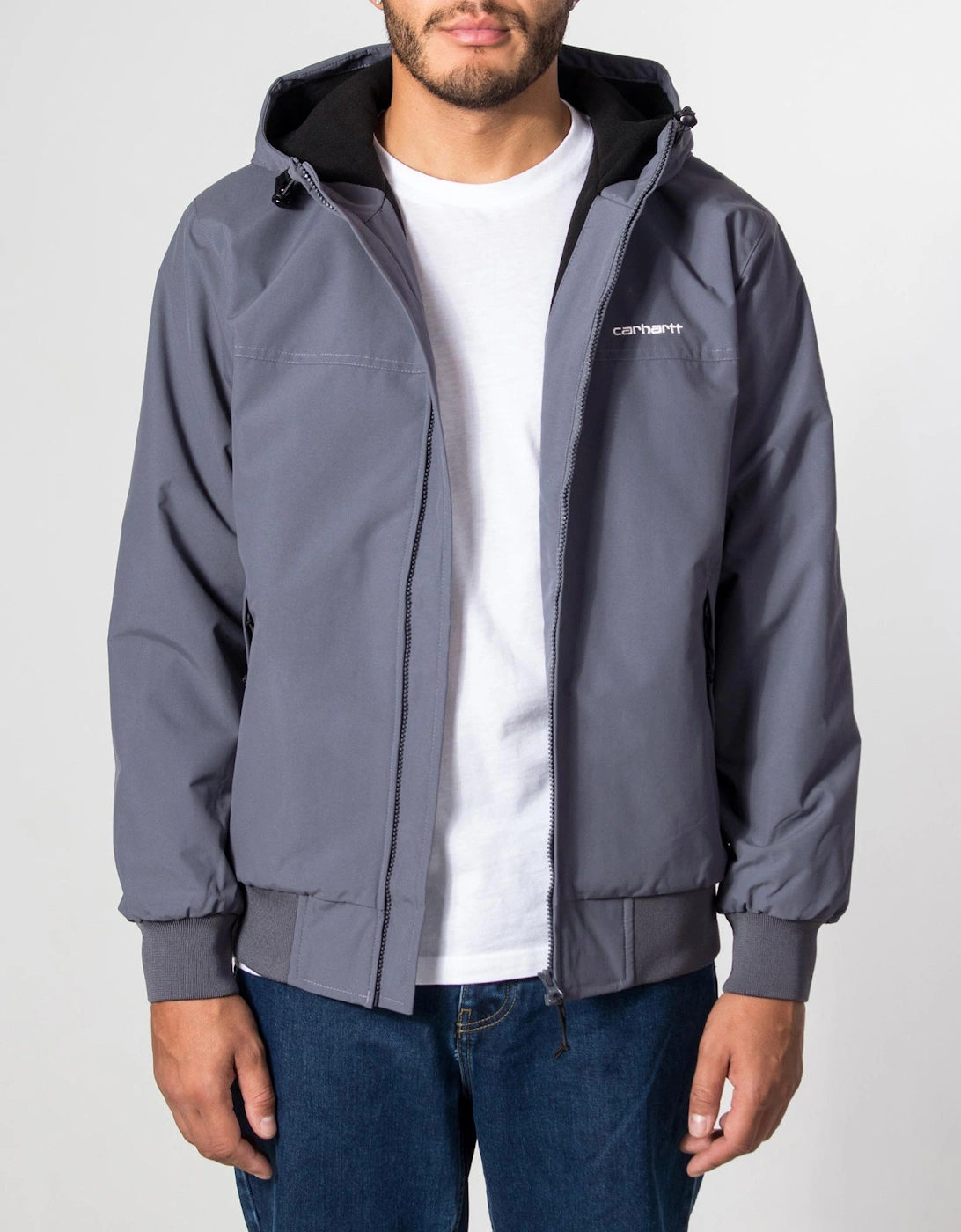 Regular Fit Hooded Sail Jacket
