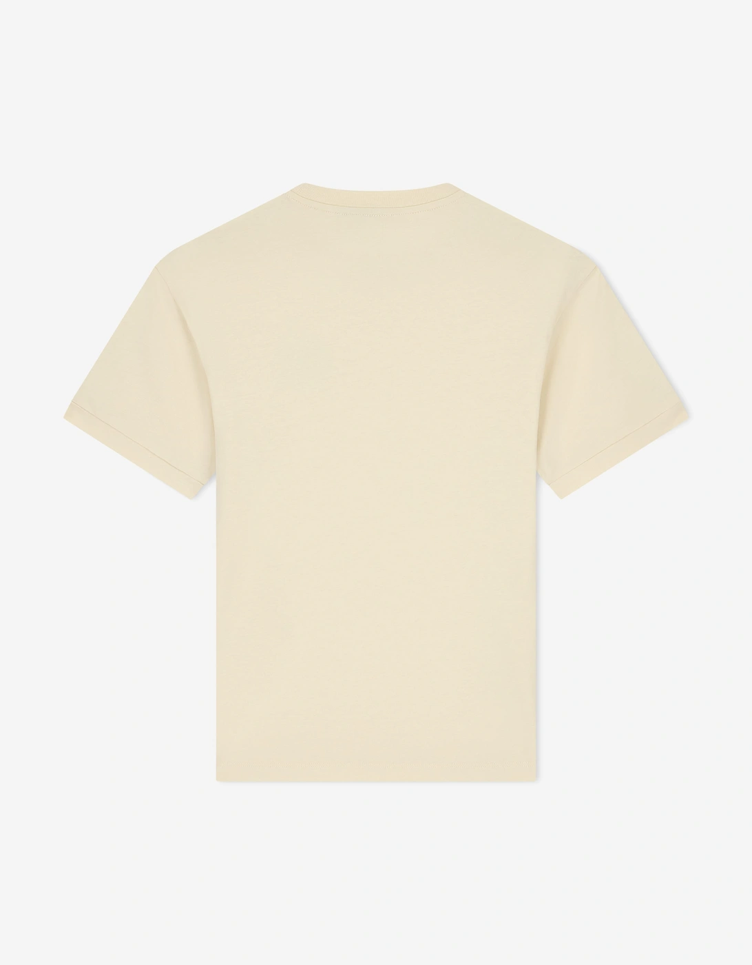 EA7 Emporio Armani Boys Train Logo Tape T-Shirt in Ivory
