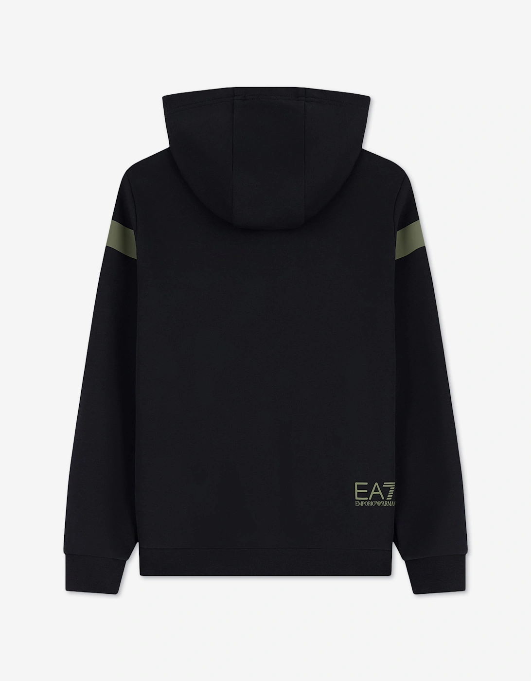 EA7 Emporio Armani Boys Train Extended Logo Tracksuit in Black