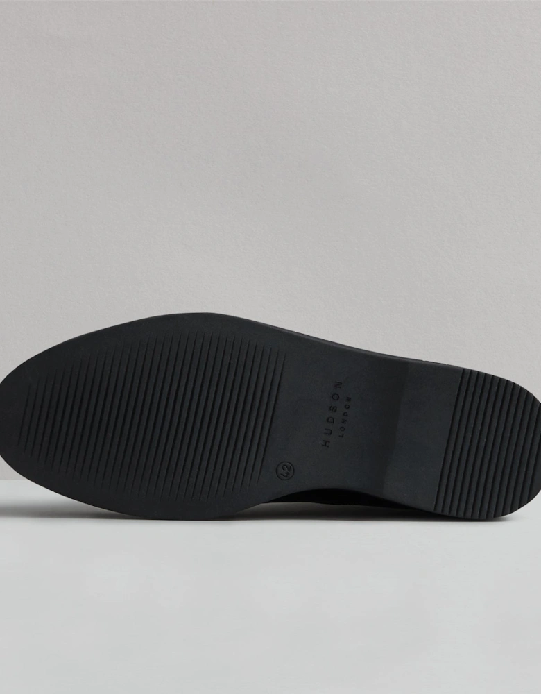 TAYLOR BLACK LEATHER DERBY