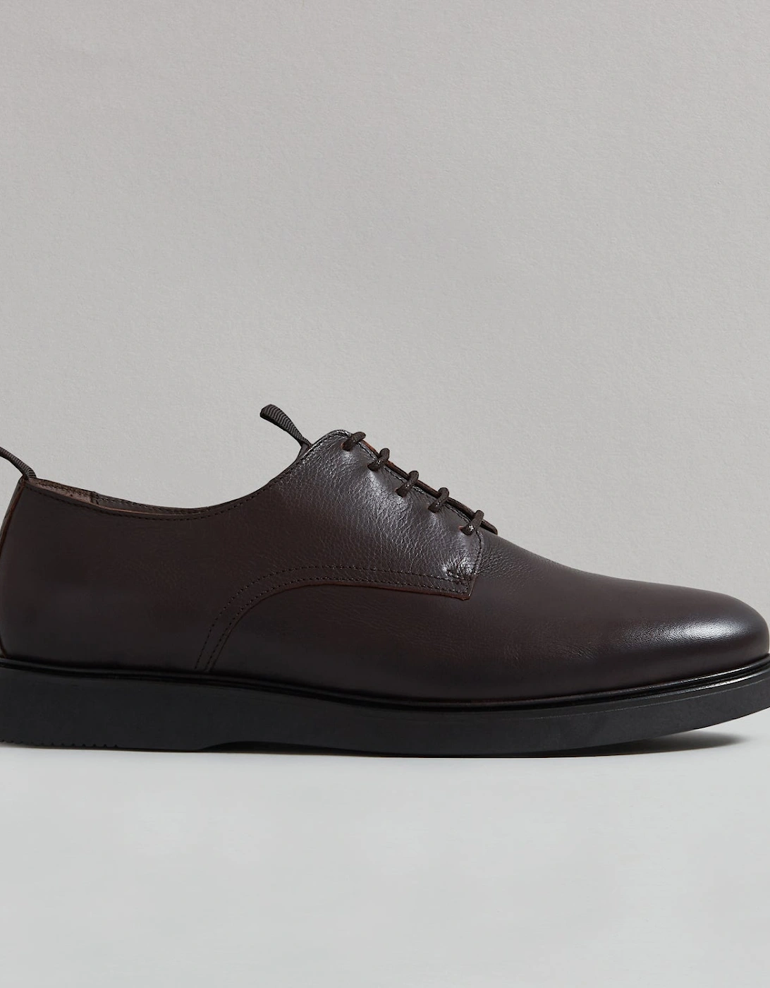 TAYLOR BROWN LEATHER DERBY