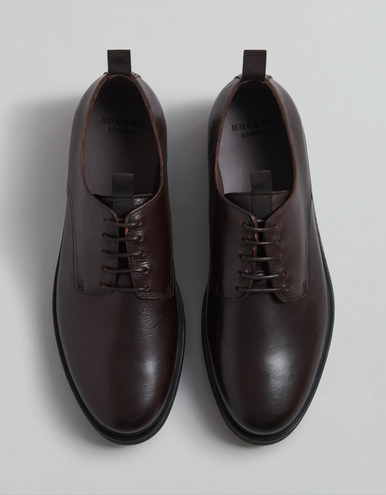 TAYLOR BROWN LEATHER DERBY