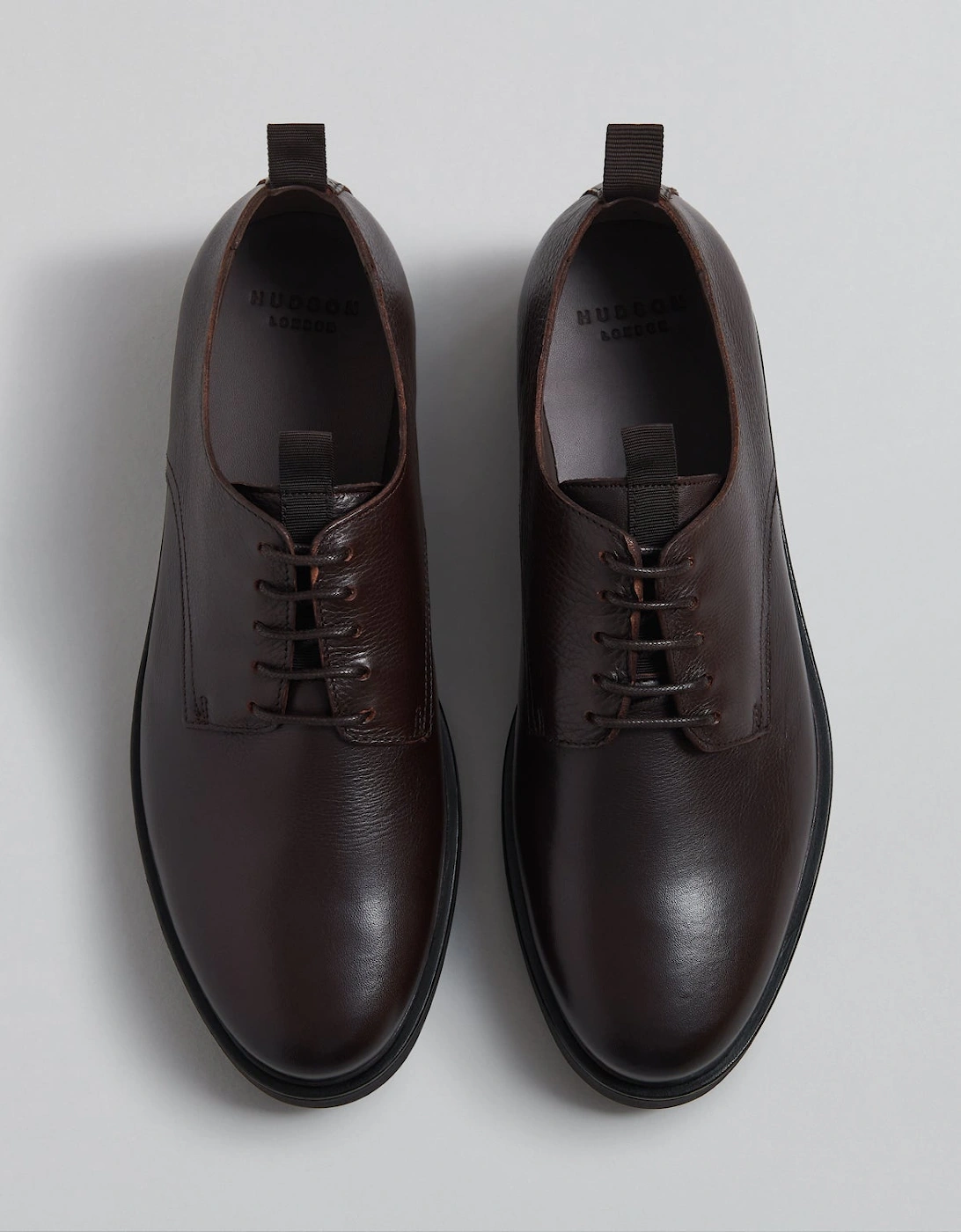 TAYLOR BROWN LEATHER DERBY
