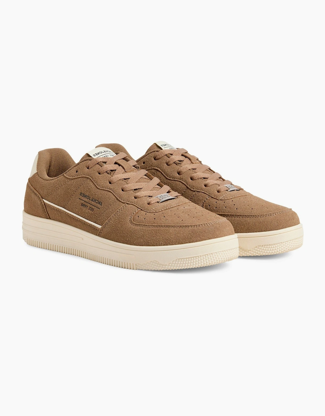 Jack & Jones Light Brown Jack Jones Bump Trainers - Image 4