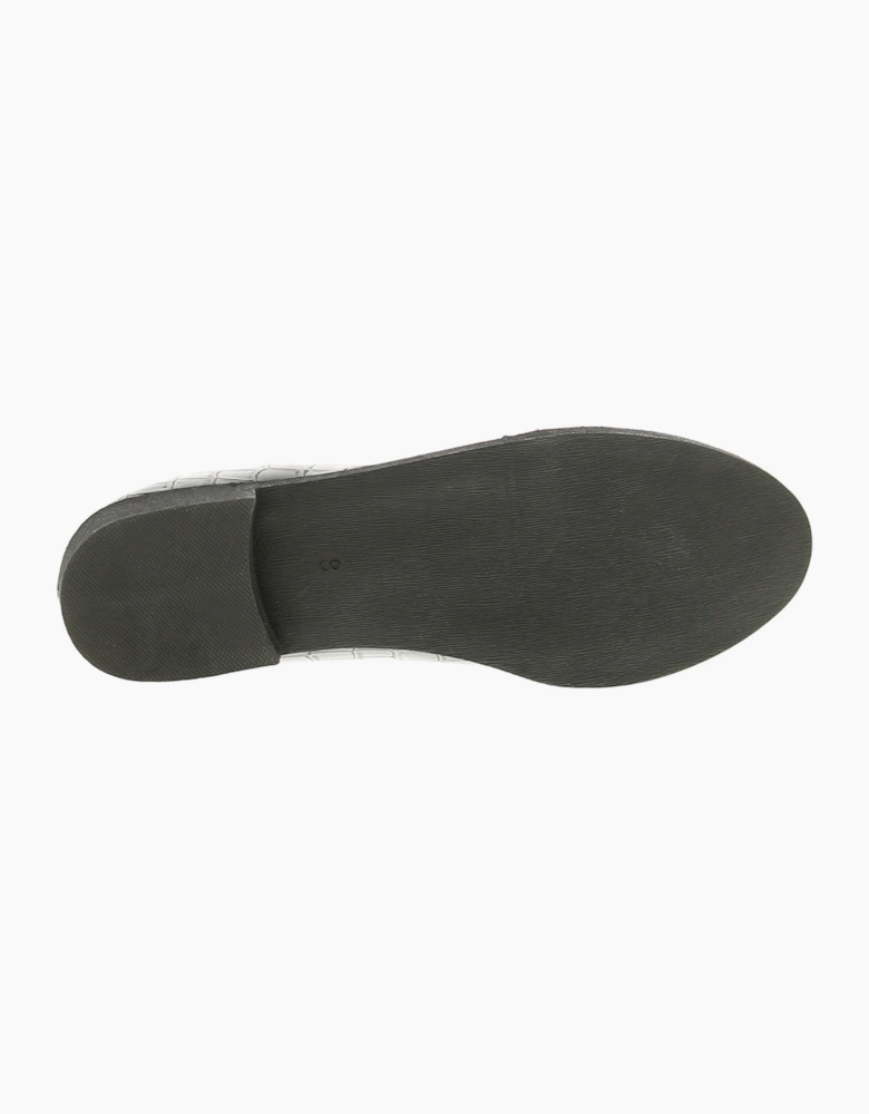 Apache Womens Work Shoes School Corky Slip On black croc UK Size