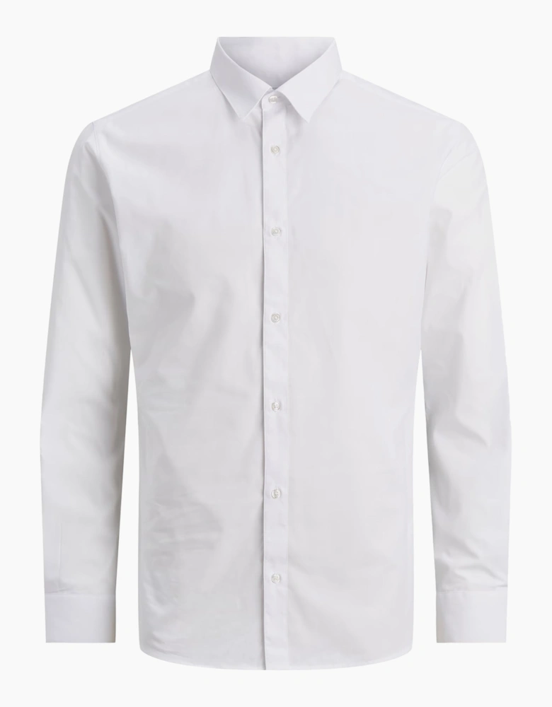 Jack & Jones JJE JOE Slim Fit Long sleeve shirt WHITE