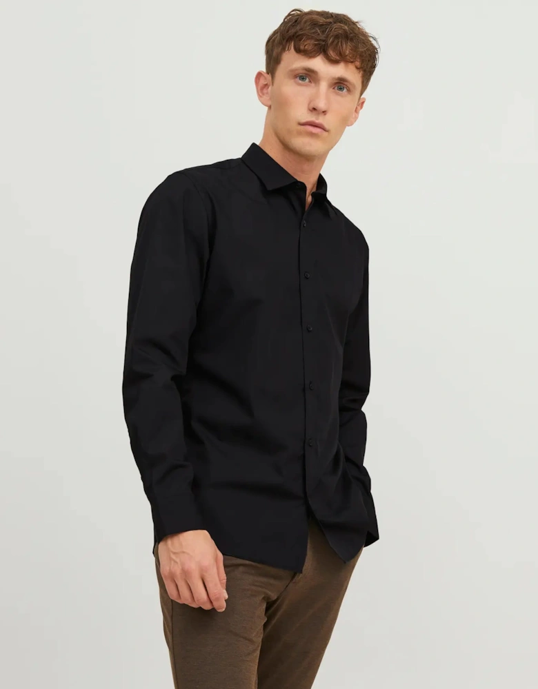 Jack & Jones JJE JOE Slim Fit Long sleeve shirt BLACK