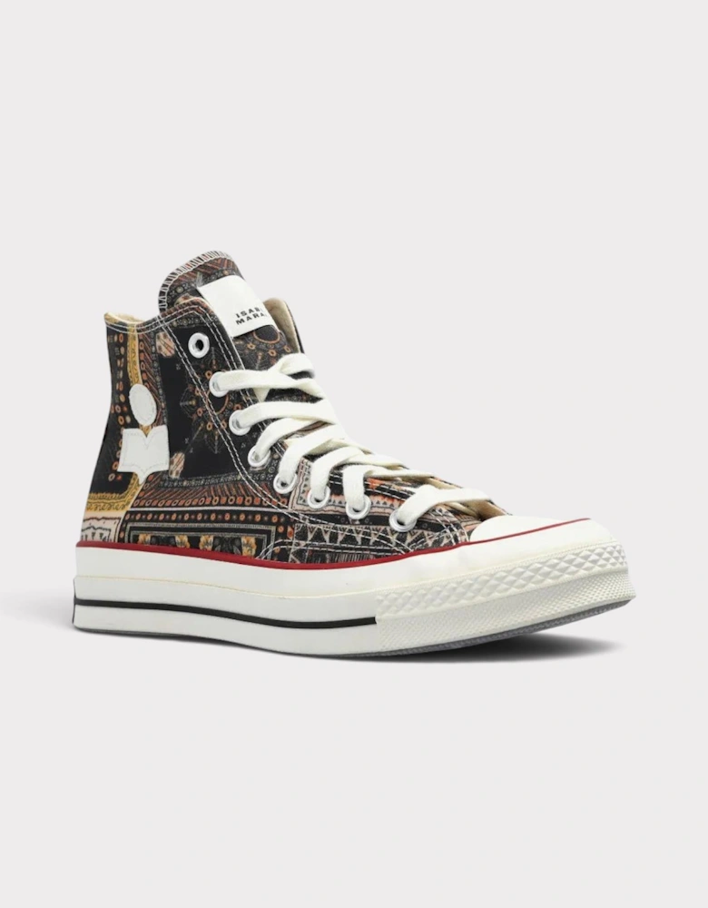 Isabel Marant Chuck 70 Hi Top Sneaker Black Vanilla Ice