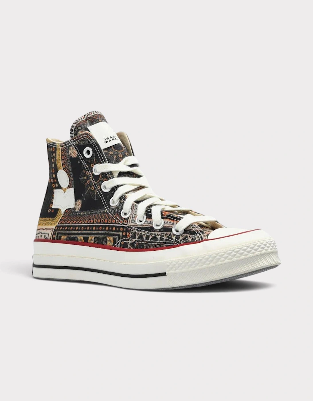 Isabel Marant Chuck 70 Hi Top Sneaker Black Vanilla Ice