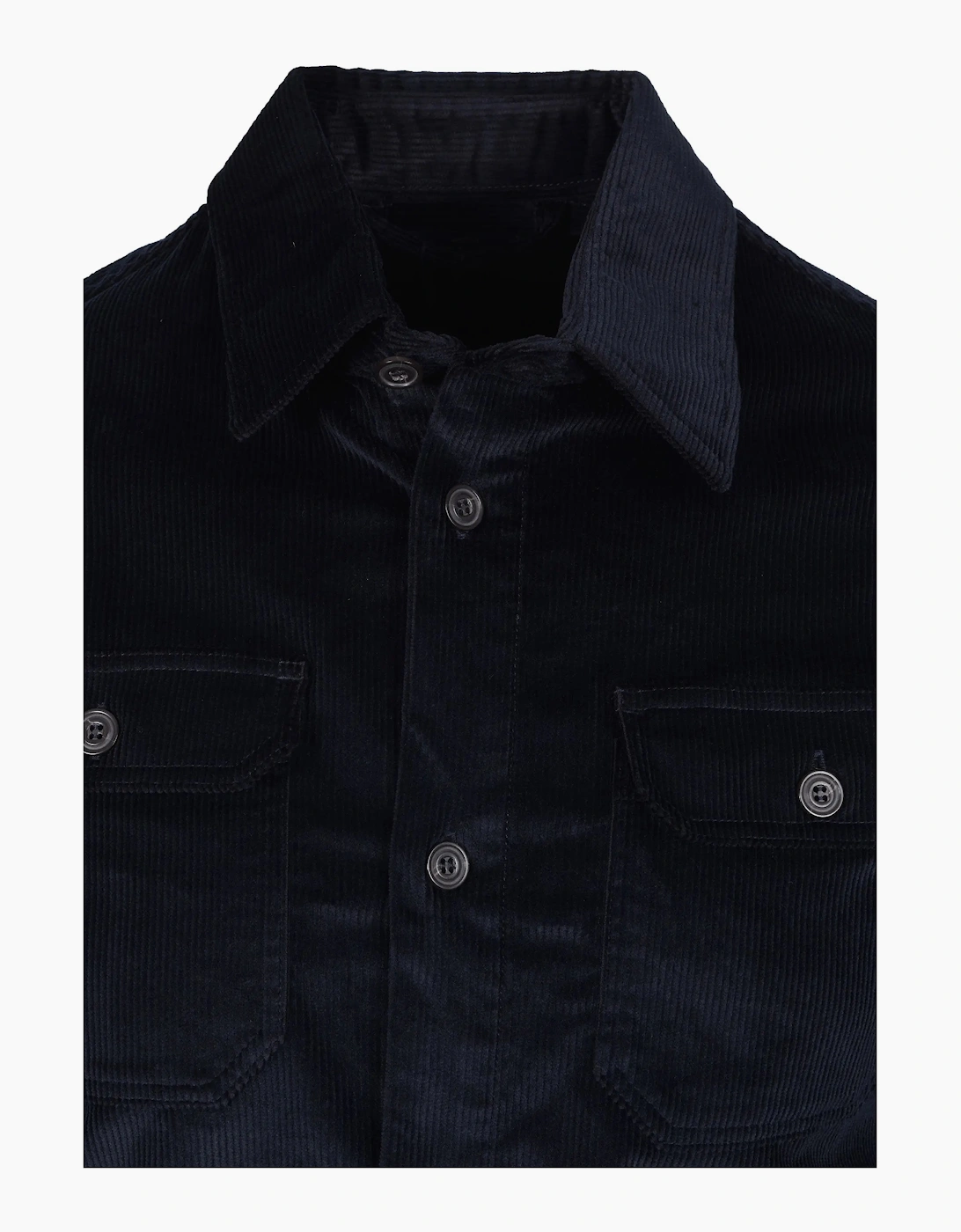 Paul & Shark Corduroy Overshirt Navy