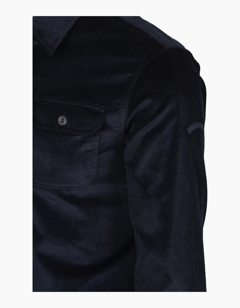 Paul & Shark Corduroy Overshirt Navy