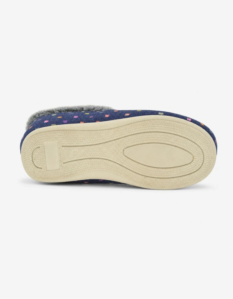 Sleepers NANCY Womens Full Slippers Navy