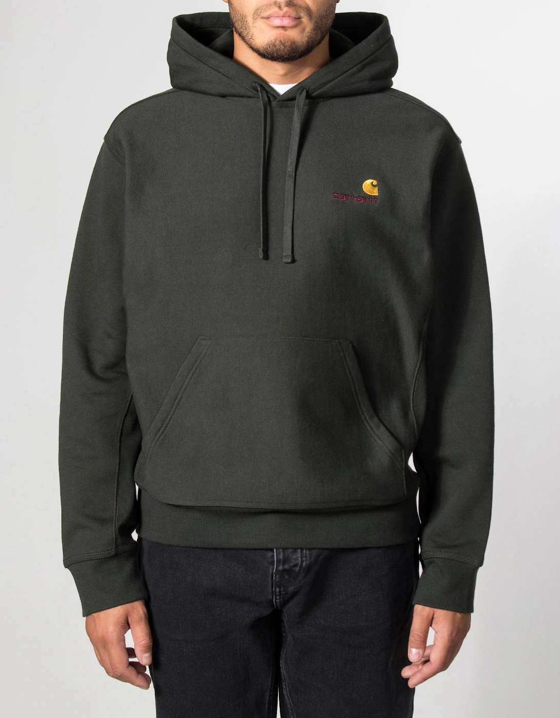 Loose Fit American Script Hoodie