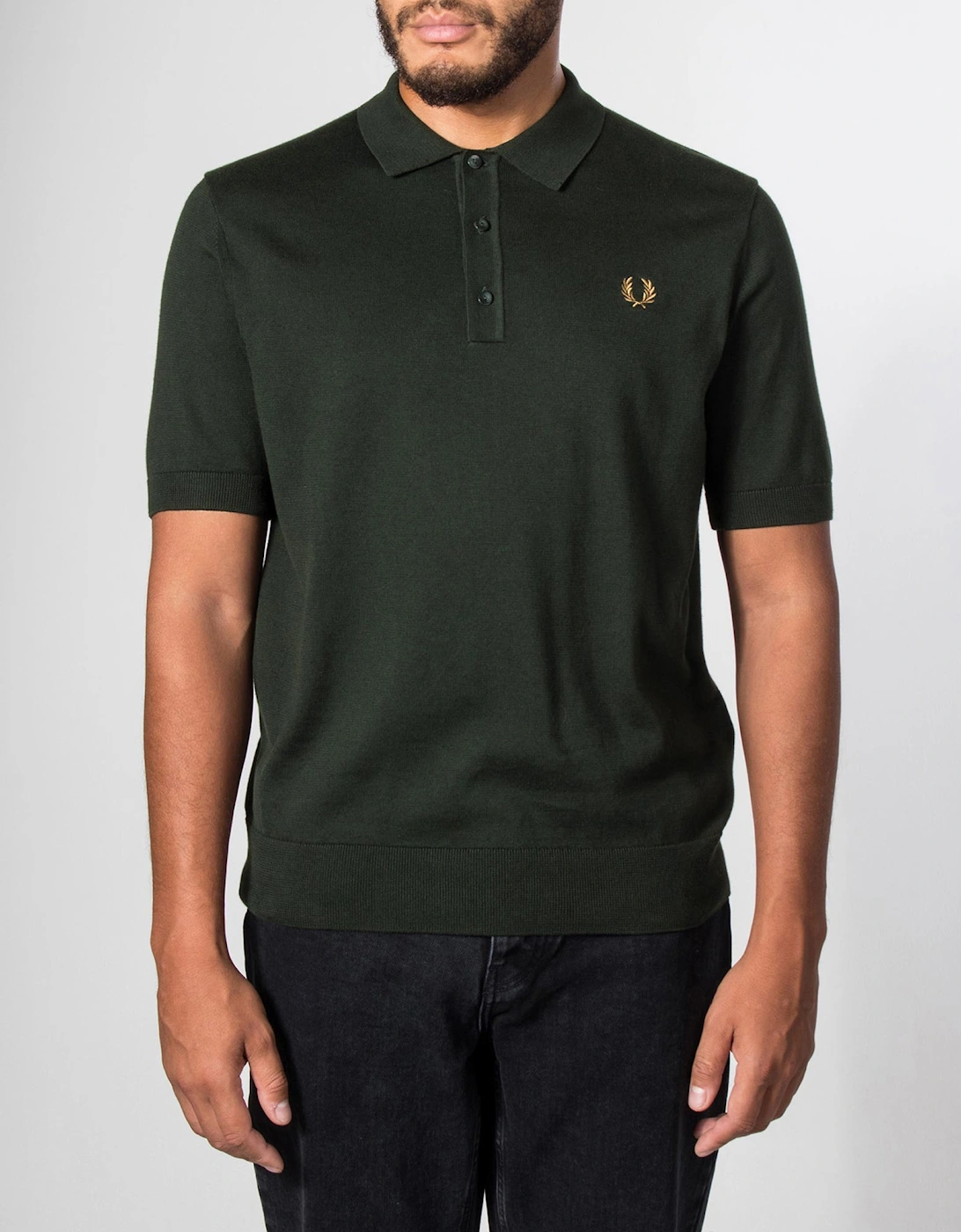 Regular Fit Supima Cotton Knitted Polo Shirt