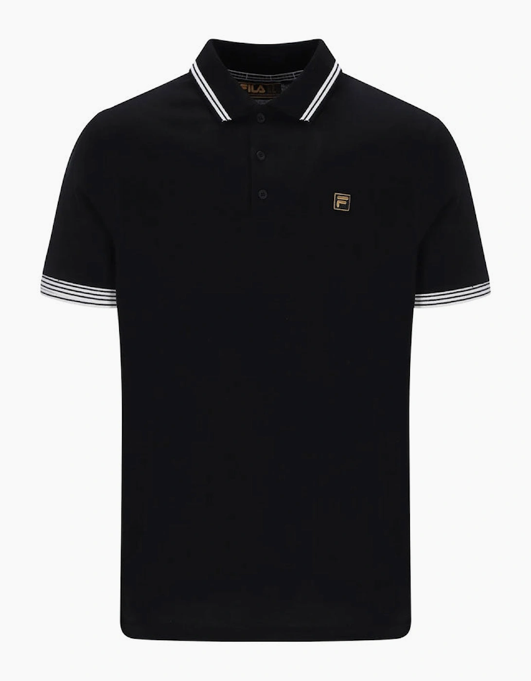 FIla Gold Soren 3 Premium Poloshirt - Black