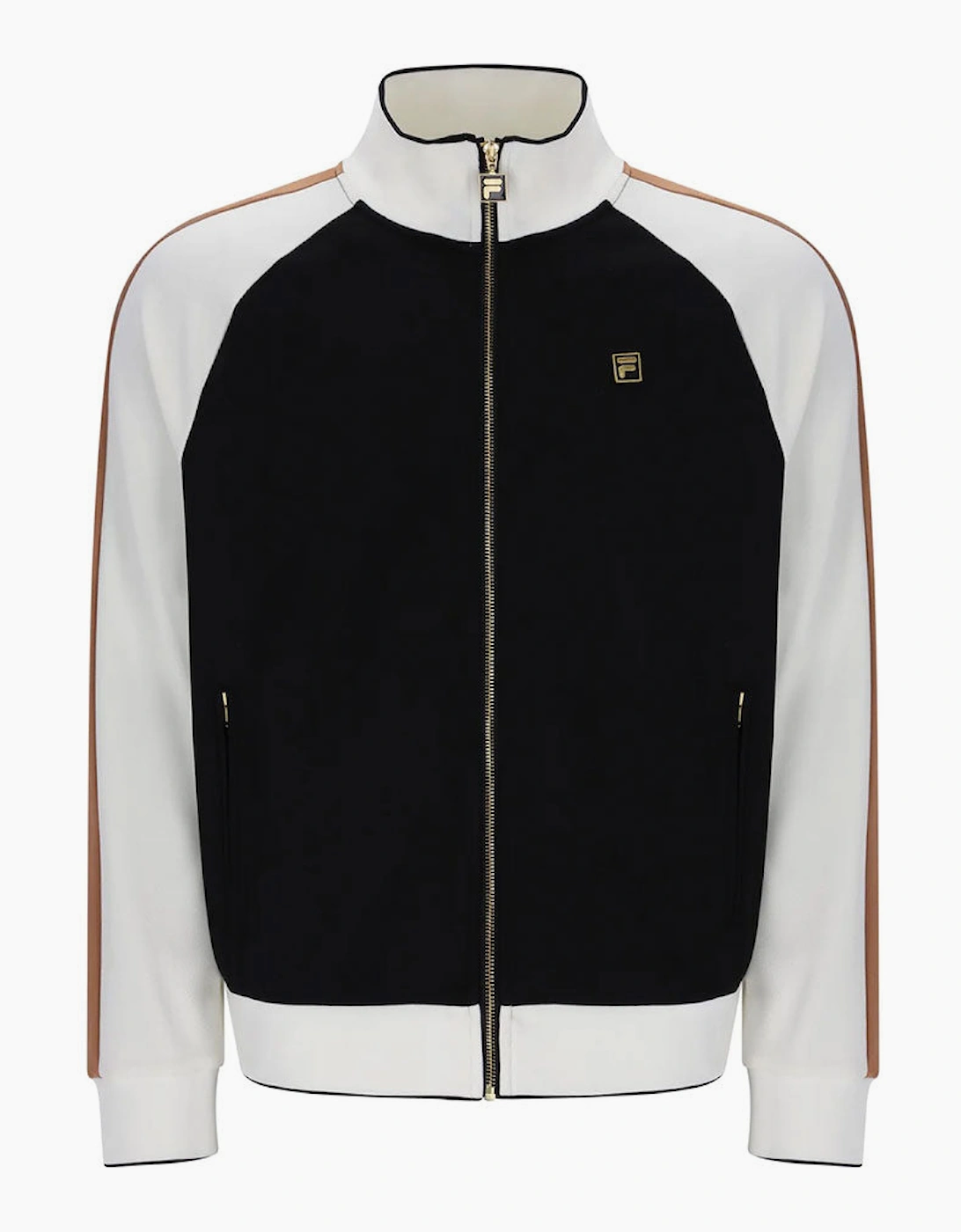 Fila Gold Cory Colour Block Track Top - Black