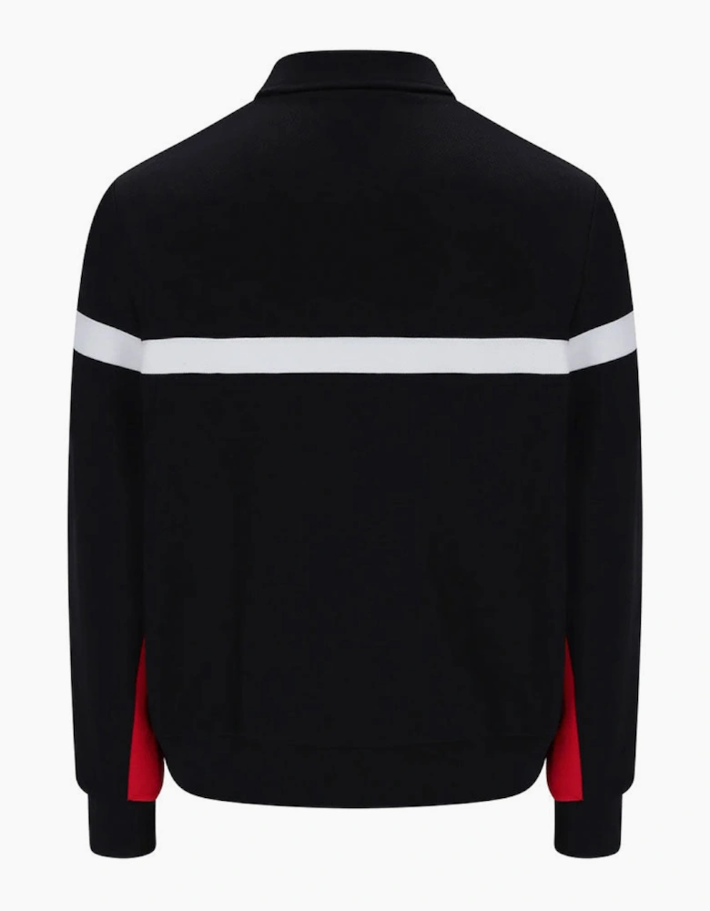 FIla Vintage Black Alex Italia 1911 Cut And Sew Jacket - Black