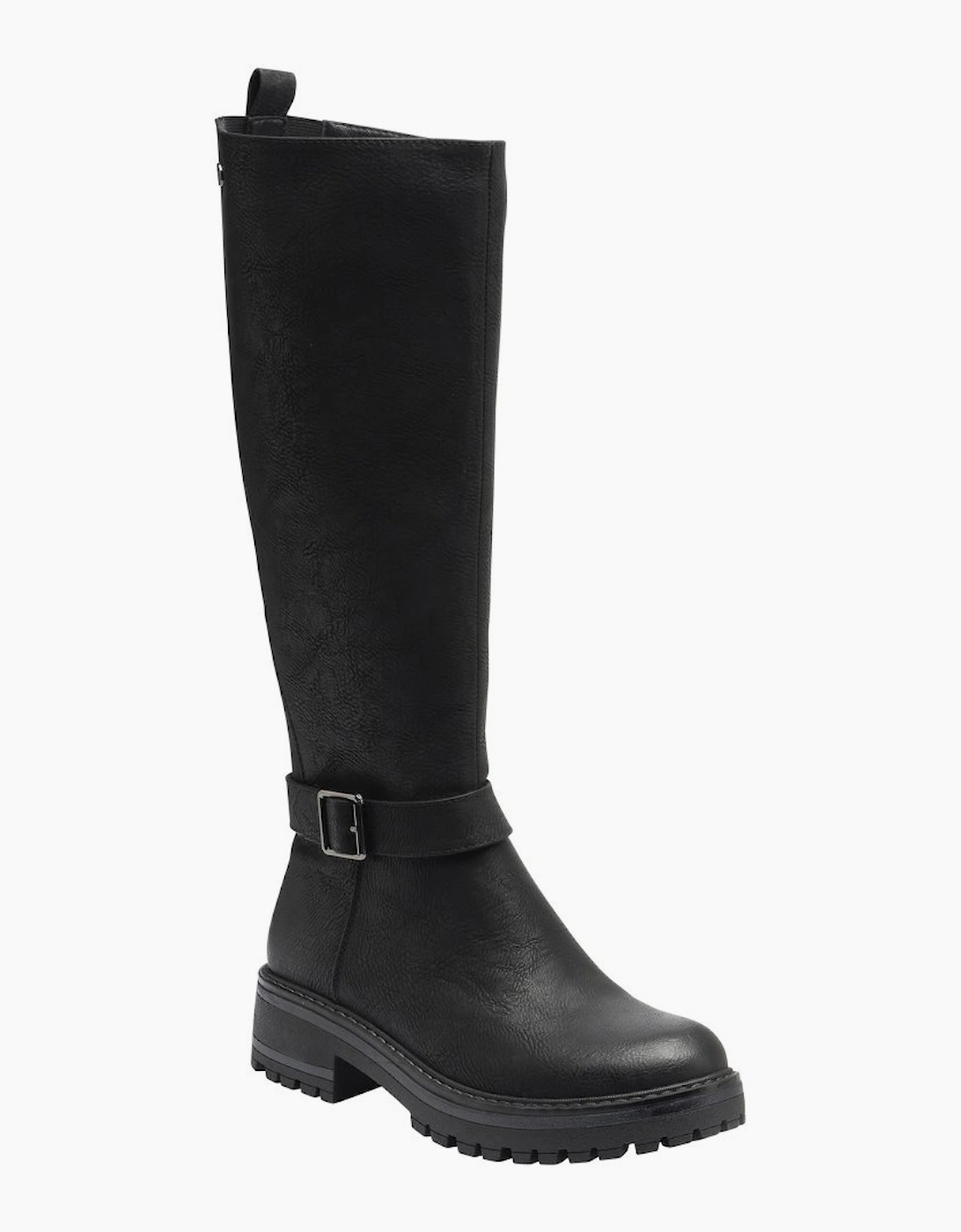 Lotus Women's Devon Womens Knee High Boots - Black - Size: 4