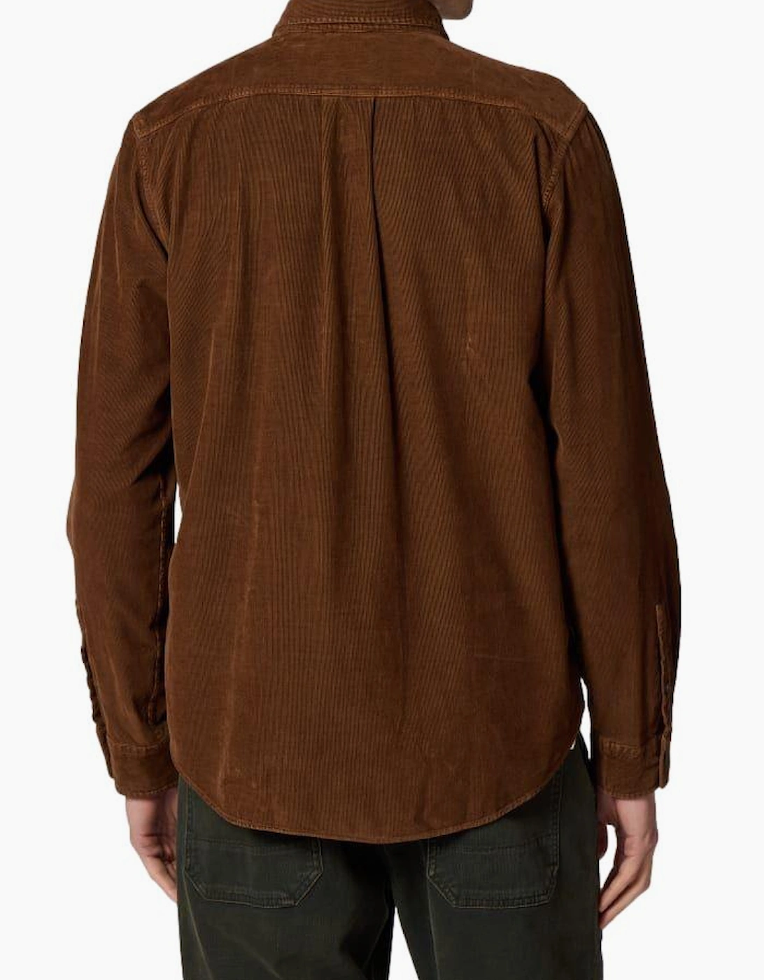 PS Paul Smith Casual Fit Cord Shirt 68 Brown