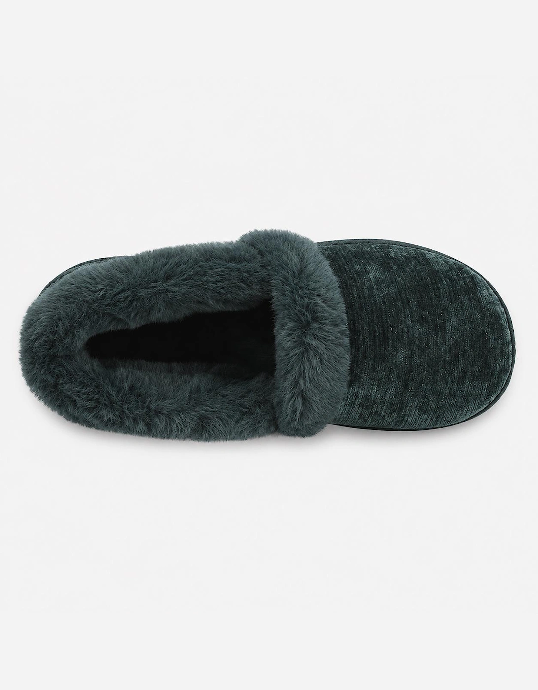 Totes Isotoner SPARKLE FULL BACK SLIPPER Womens Full Slippers Green