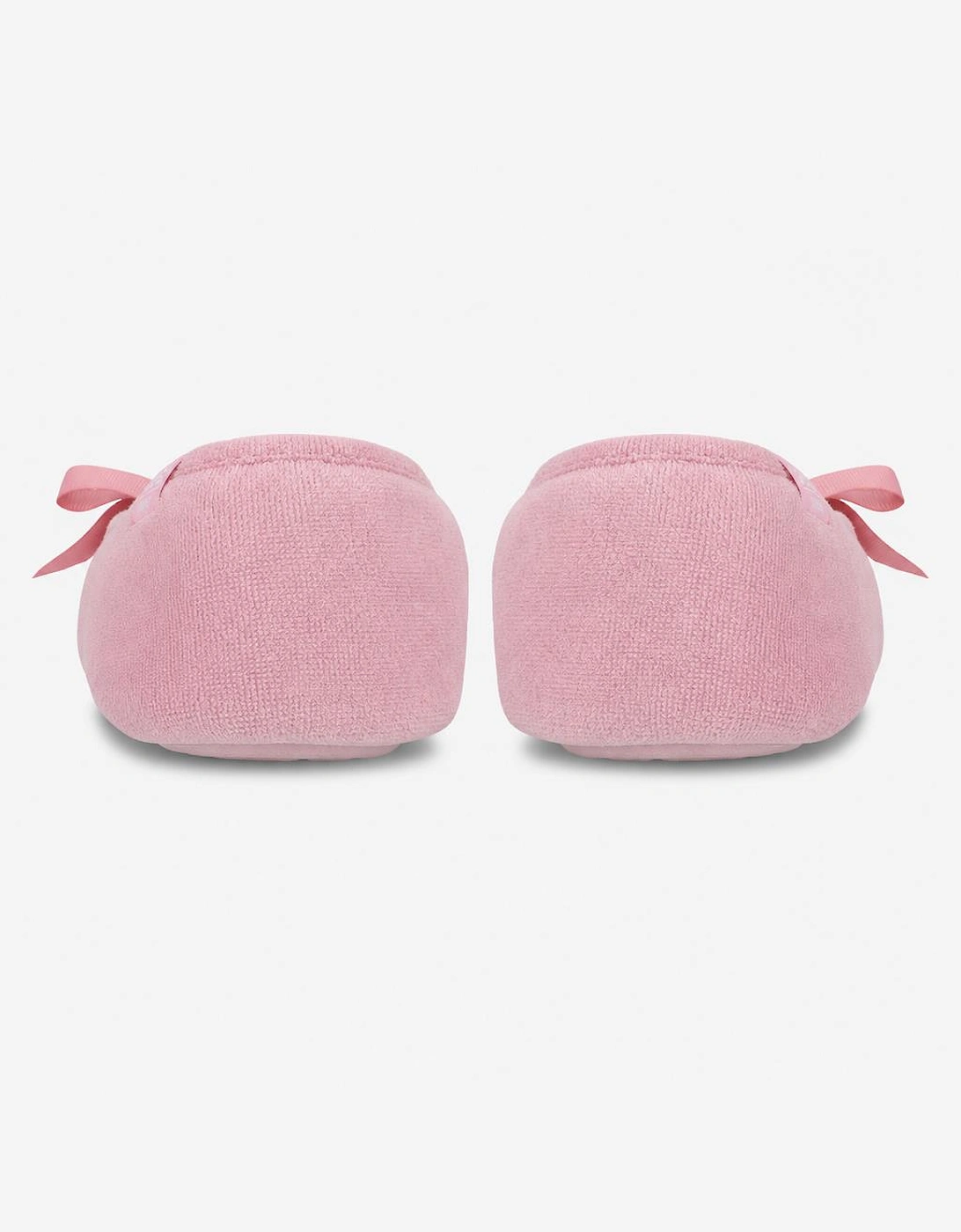 Totes Isotoner TERRY BALLERINA SLIPPERS Womens Full Slippers Pastel Pink