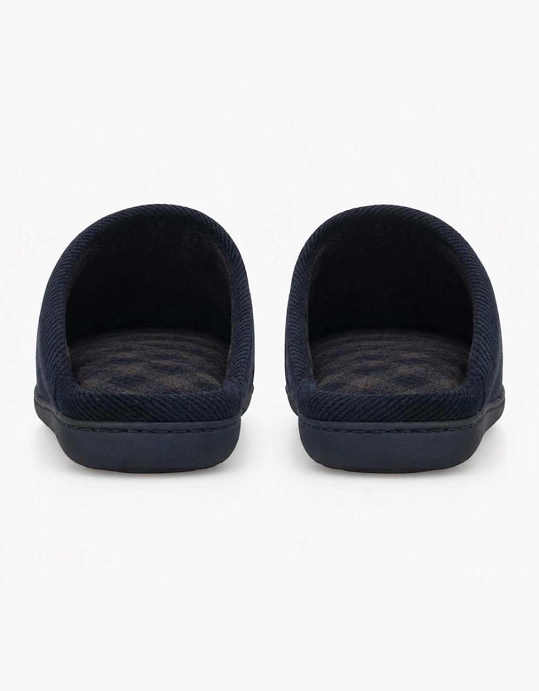 Totes Isotoner SOFT CORD MULE SLIPPER Mens Mules Navy