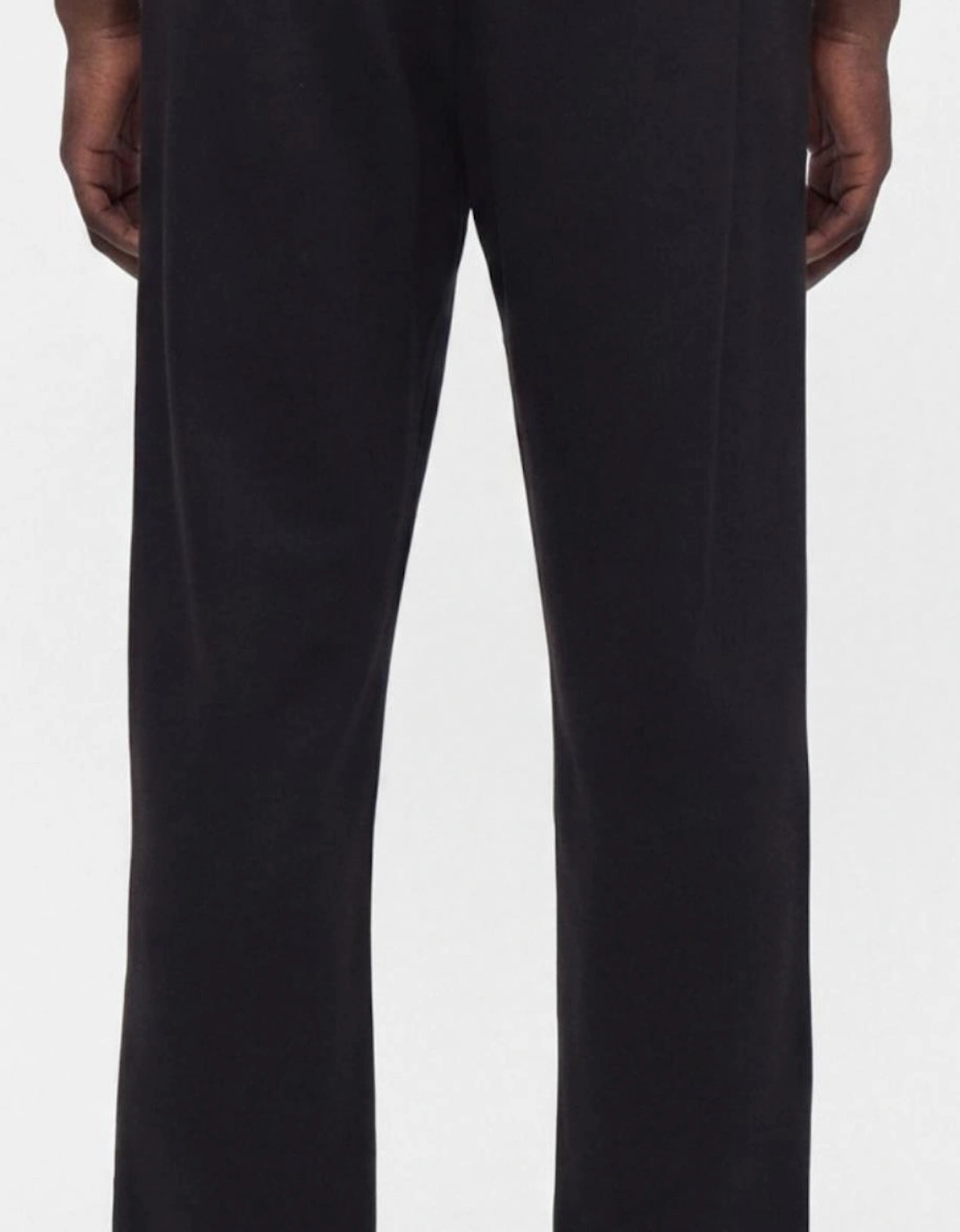 Dapozip Deryonte Open Bottoms Zip Hooded Black Tracksuit
