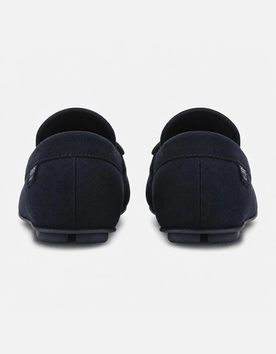 Totes Isotoner HERRINGBONE LINED MOCCASIN Mens Moccasins Navy