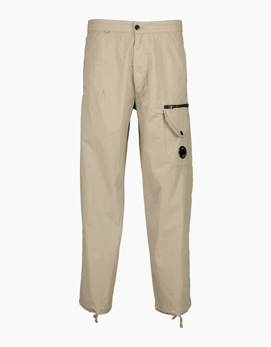 CP Company Men's Microreps Boxy Lens Cargo Pants - Tan - Size: 38