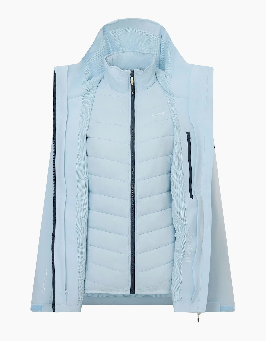 Regatta Womens/Ladies Wentwood 3 in 1 Jacket