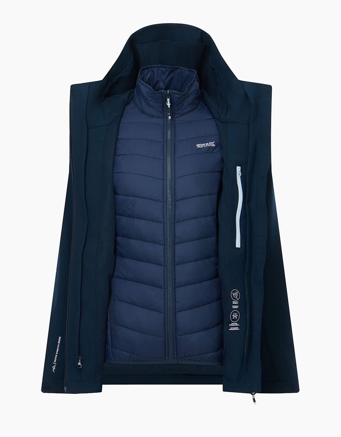 Regatta Womens/Ladies Wentwood 3 in 1 Jacket