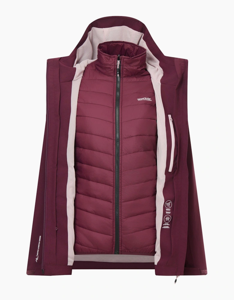 Regatta Womens/Ladies Wentwood 3 in 1 Jacket