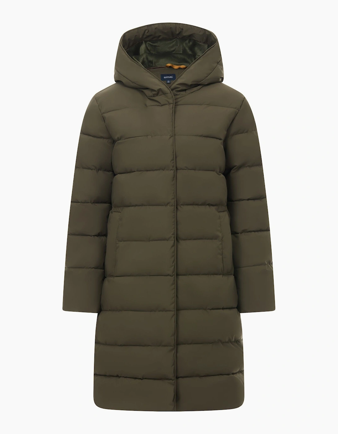 Regatta Women's Dark / Nehiala Quilted Jacket - Khaki - 14 Uk - Khaki - 70% Polyester/30% Recycled Polyester - Image 3