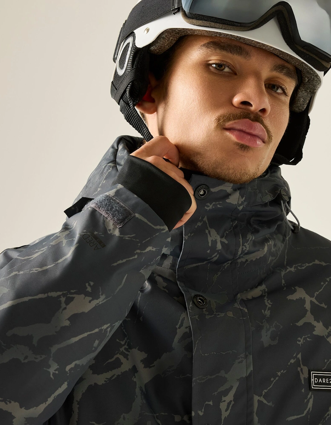 Dare 2B Mens Freeride III Cracked Overhead Ski Jacket