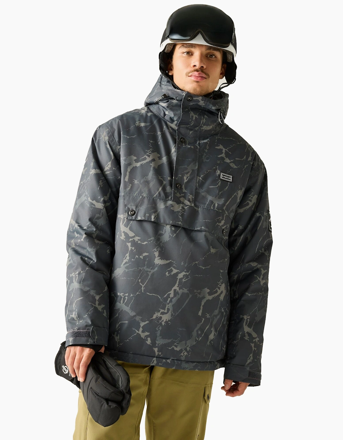 Dare 2B Mens Freeride III Cracked Overhead Ski Jacket
