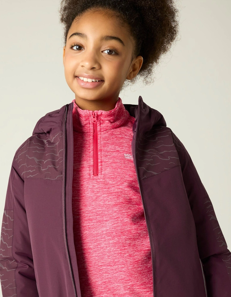 Regatta Childrens/Kids Illuma Reflective Waterproof Insulated Jacket