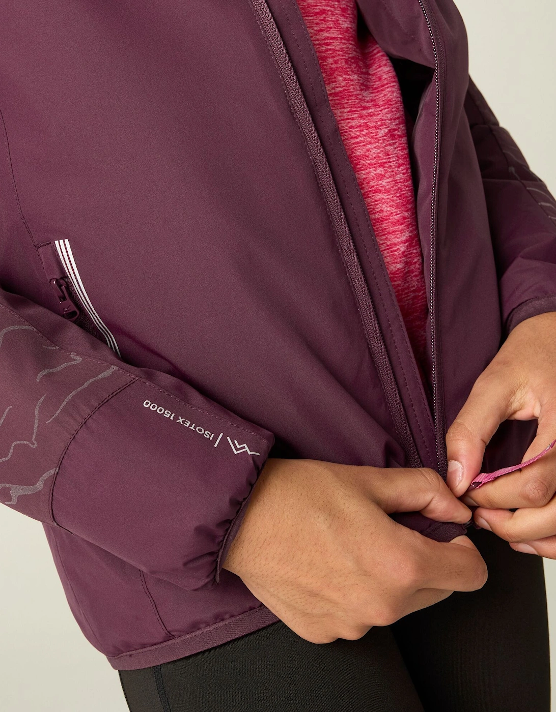 Regatta Childrens/Kids Illuma Reflective Waterproof Insulated Jacket