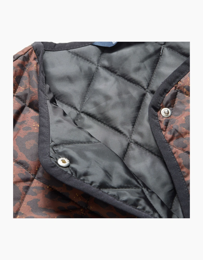 Regatta Womens/Ladies Maia Leopard Print Quilted Jacket