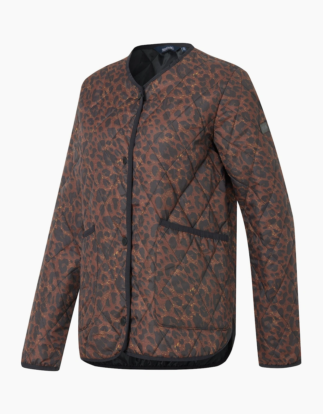 Regatta Womens/Ladies Maia Leopard Print Quilted Jacket