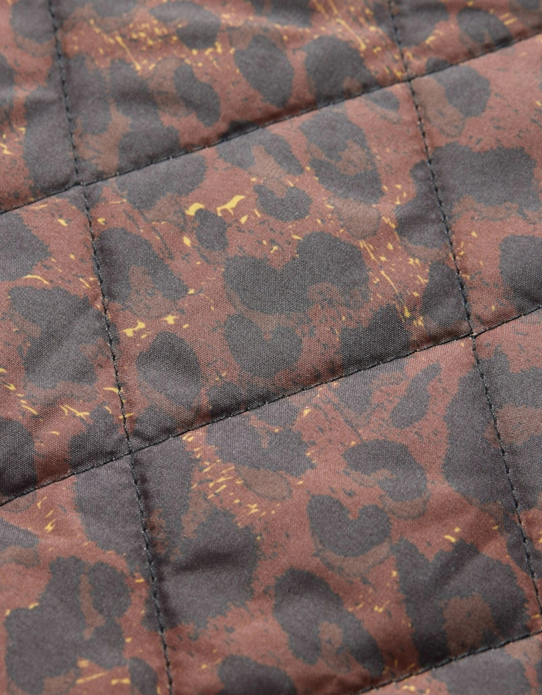Regatta Womens/Ladies Maia Leopard Print Quilted Jacket