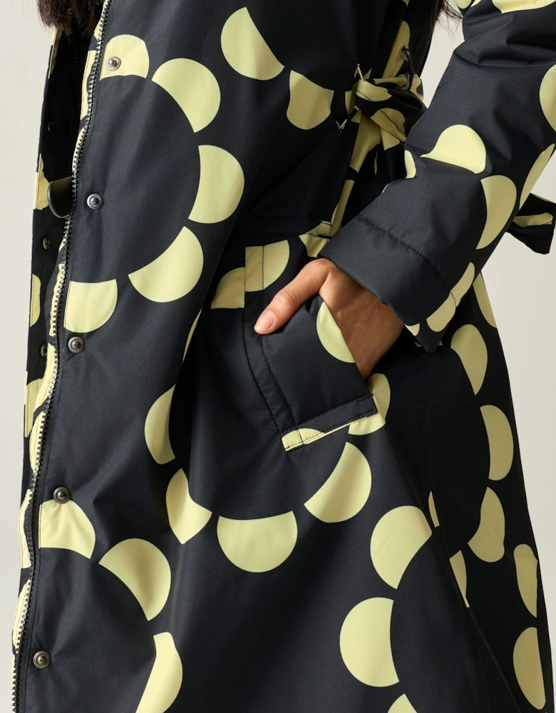 Regatta Womens/Ladies Orla Mac Daisy Hoop Waterproof Jacket